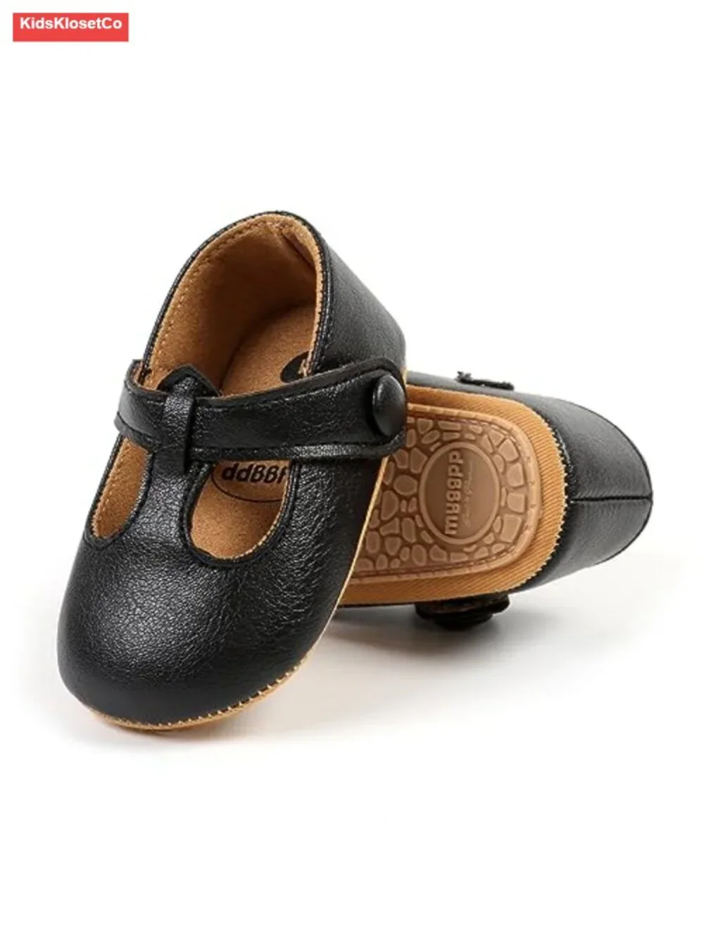 Baby Girls Mary Jane Flats Non-Slip Soft Sole Infant Walking Shoes Princess